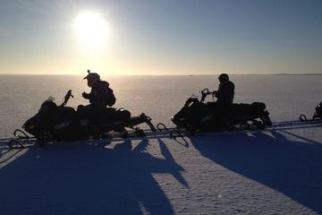 Arctic Circle Snowmobile Safari for Beginners in Rovaniemi