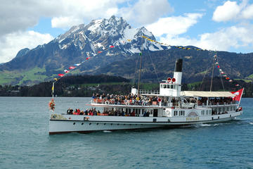 Golden Round Trip with Lake Cruise to Mount Pilatus from Lucerne