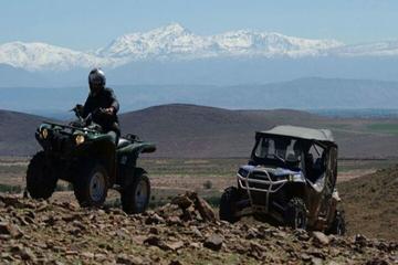 Altas Mountains off-Road Buggy or Quad adventure: Guided Half-Day tour from Marrakech including snacks and tea with the locals