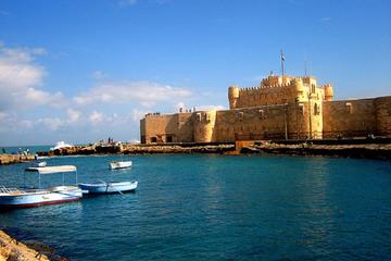 Over day Tour to Medeterian Sea Alexandria city from Cairo