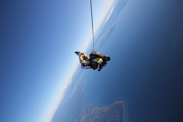12000ft Tandem Skydiving from Rotorua