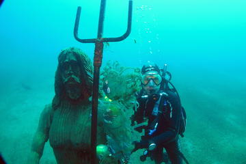 Mountain Lake Diving in Bariloche