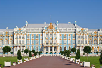 St Petersburg Shore Excursion: Imperial Residence Tour with Catherine Palace and Peterhof