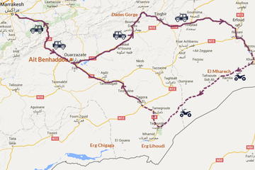 5-Day Guided Quad Tour - Merzouga to Zagora