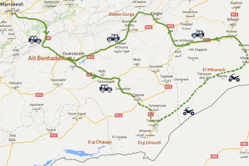 5-Day Guided Quad Tour - Zagora to Merzouga