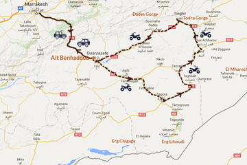 6-Days Guided Quad Tour - Kasbah and Oasis