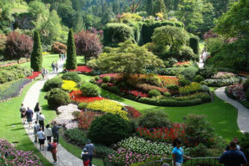 Bustrip naar Victoria en Butchart Gardens vanuit Vancouver