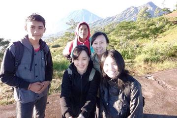 Batur Caldera Sunrise Jungle Trekking at morning time