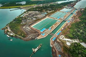 Panama Canal Train, Agua Clara Canal Lock Center & Colon Fort