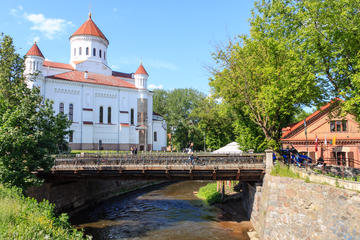 Kayaking in Vilnele River