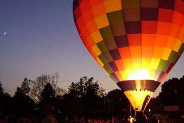 Vilnius Hot Air Balloon Flight at Night