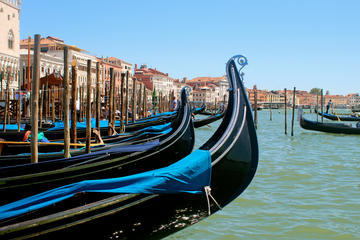 From Venice train station to St Mark's Square by gondola