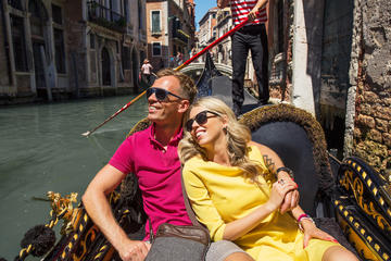 Private gondola ride off the beaten path in Venice
