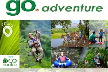 Arenal Volcano Combo Tour  Zip Line Horseback lunch Hot Springs