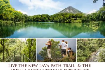 Arenal Volcano hike two volcanoes tour