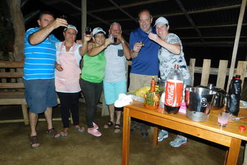 Moonshine and BBQ Party in La Fortuna