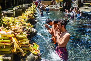 Bali Fullday Exploring Volcano and Holy Spring Temple with 2 Hours Balinese Spa