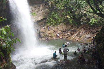 Nanny Falls and Maroon Village Tour from Kingston