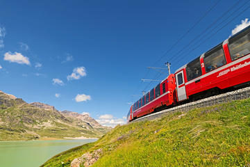 Bernina Express Great Train Journey from St. Moritz to Tirano