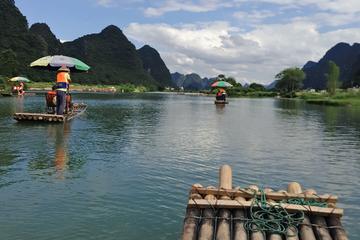 Guilin Airport Pick up & Yangshuo Yulong bamboo boat Private Day Tour