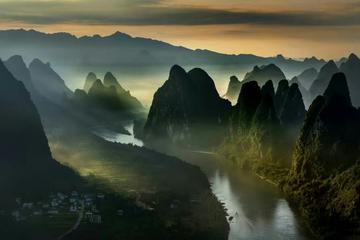 Private Day Tour of Yangshuo Xianggong Mountain and Yulong Bamboo Boat