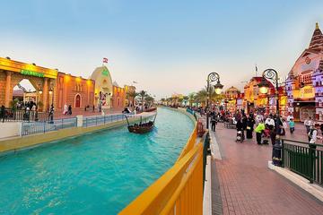 Dubai Global Village and Miracle Garden Tour from Abu Dhabi