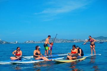 Stand Up Paddleboarding Lesson in Acapulco