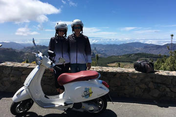 1-Day Auto-guided Tour on Vespa with GPS in Gran Canaria