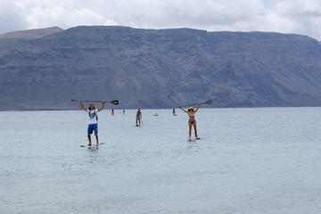 1-hour Introductory Paddle Surf Course in La Graciosa