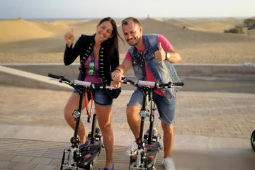2-Hour Electric Scooter Small Group Guided Tour in Maspalomas