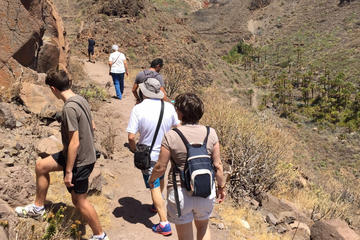 Guided tour at archaeological site La Fortaleza