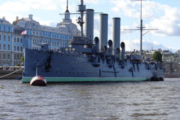 Trip to Cruiser Aurora Saint Petersburg Russia