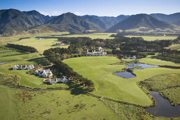 Wharekauhau Helicopter Tour with 5-Course Lunch from Wellington