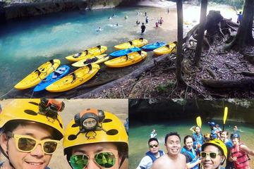 Cave Kayaking and Zipline Combo Tour from Belize City