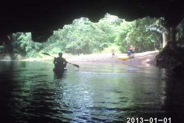 Cave-kayaking and Zipline from San Ignacio