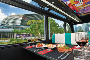 Singapore GOURMETbus Lunch Tour with Visit to Gardens by the Bay