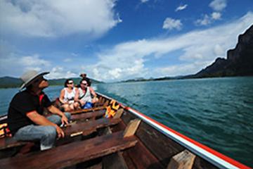 2 Days 1 Night CheowLan Lake Explorer Stay overnight at floating hut