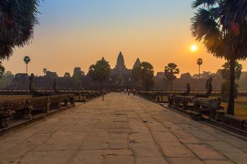 Champagne Breakfast and Sunrise over Angkor