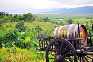 Cycling to Red Mountain for Wine Tasting from Inle Lake