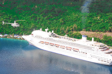 A Taste of Port Vila 7-Minute Helicopter Tour