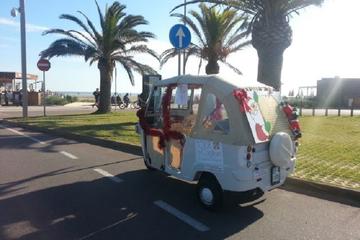 Tuk Tuk tour in the centre of Cagliari 4 districts and flamingo spotting