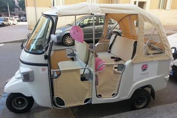 Tuk Tuk tour in the centre of Cagliari and Italian Style Aperitif