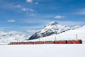 LAKE COMO, ST MORITZ AND BERNINA EXPRESS TRAIN