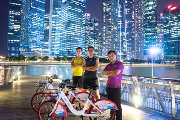 Private 4-Hour Singapore Night Cycling Tour: Night Cycle and Chill