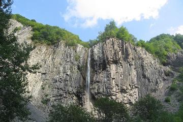 Highest waterfall and mystique mountain