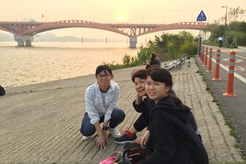 Moonlight Seoul Bike Tour with Chicken and Beer