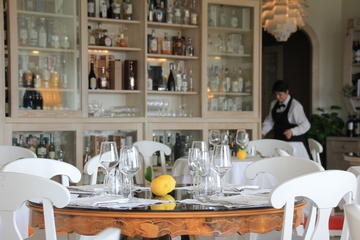 Exclusive Gourmet Stop on the road A1: Choose between Lunch - Dinner or Lunch with private transfer at 2 Michelin forks Restaurant degli Angeli near Rome