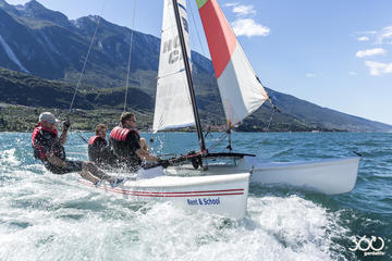 Catsailing from Malcesine