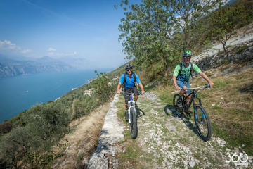 Crosscountry Bike Route to Campo from Malcesine, Lake Garda