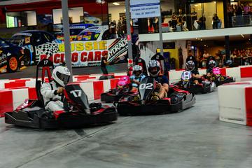 Indoor Go-Kart Racing at Game Over on the Gold Coast